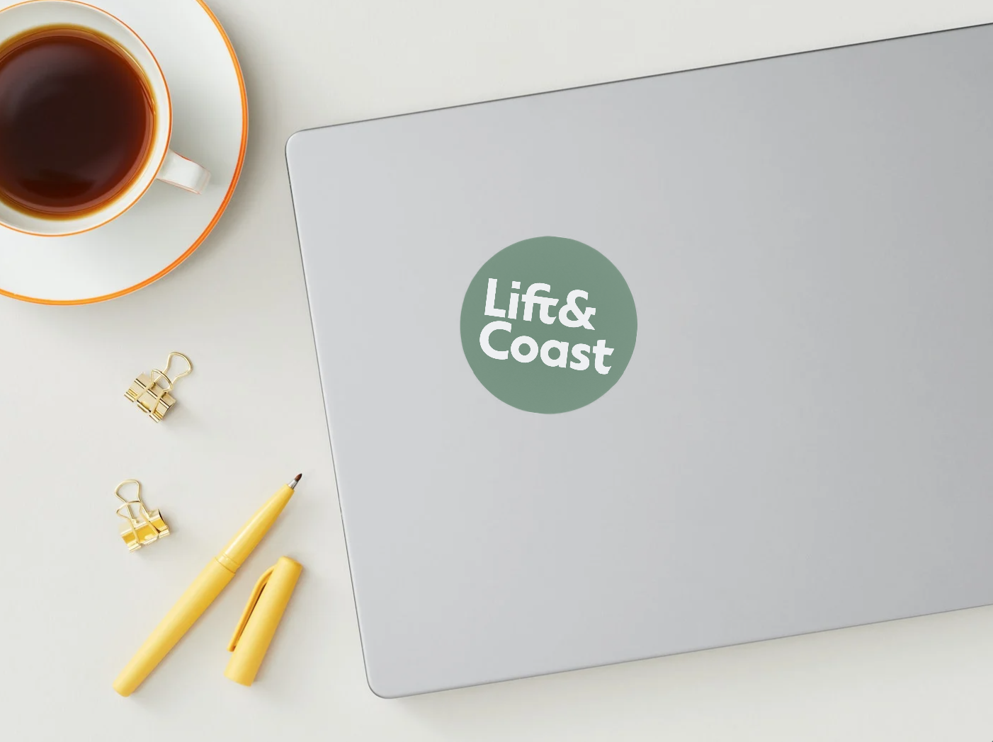 Lift & Coast Sticker